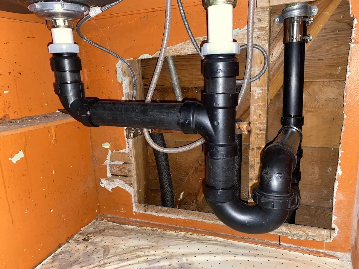 Professional Garbage Disposal Repair equipment and tools on the job in Kingsville